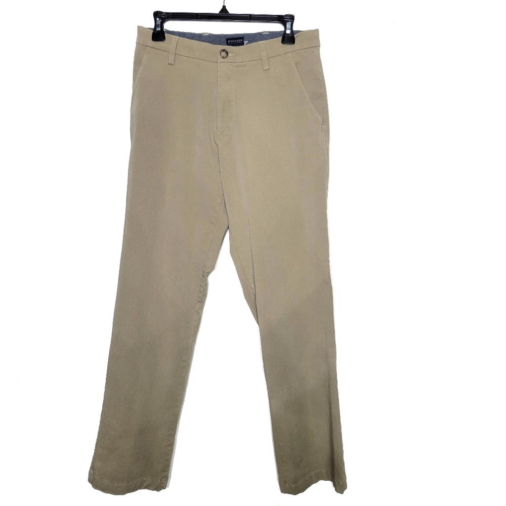 Dockers straight fit khaki pants W30 L32 men's slacks business casual uniform